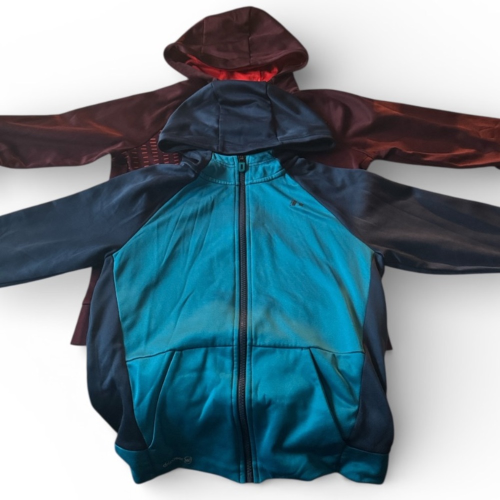 Russell Bundle 2 dri-power 360 L/S Fleece Hoodie Athletic Sweatshirts Boys 10-13